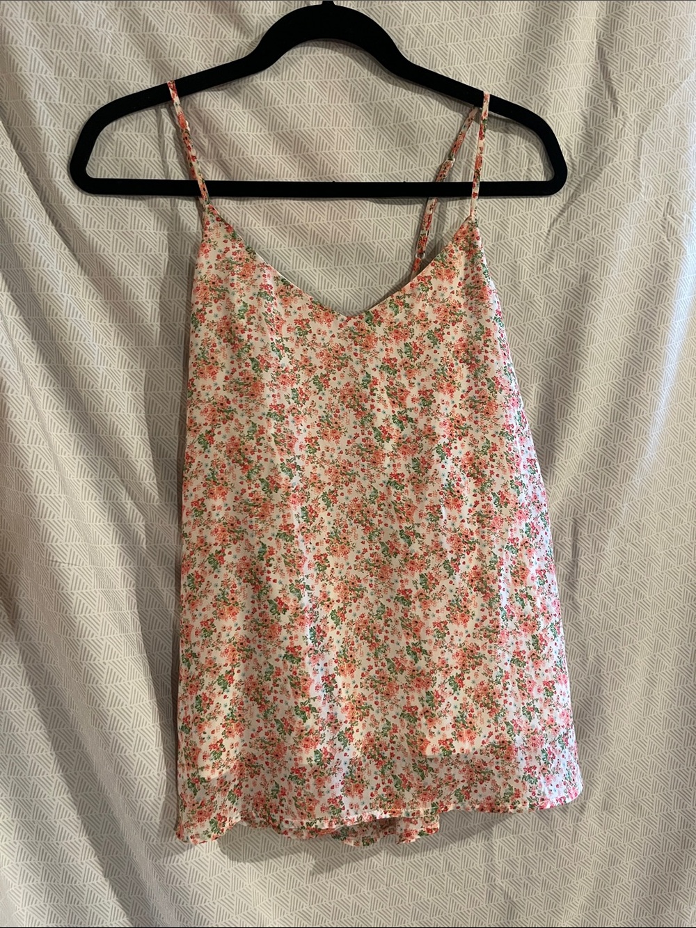 Floral Top with Fun Back